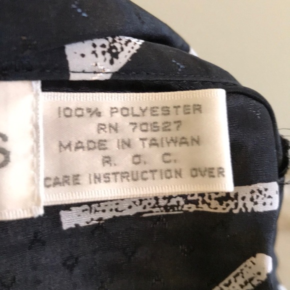 Retro 80s/90s confetti plus size blouse - Picture 6 of 6